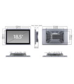 索奇 18.5寸工业平板电脑 K185SR - immagine 3